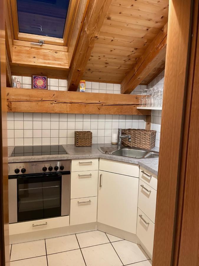 Dachgeschosswohnung Mit Traumhaftem Zugspitzblick Bei Garmisch Farchant Bagian luar foto